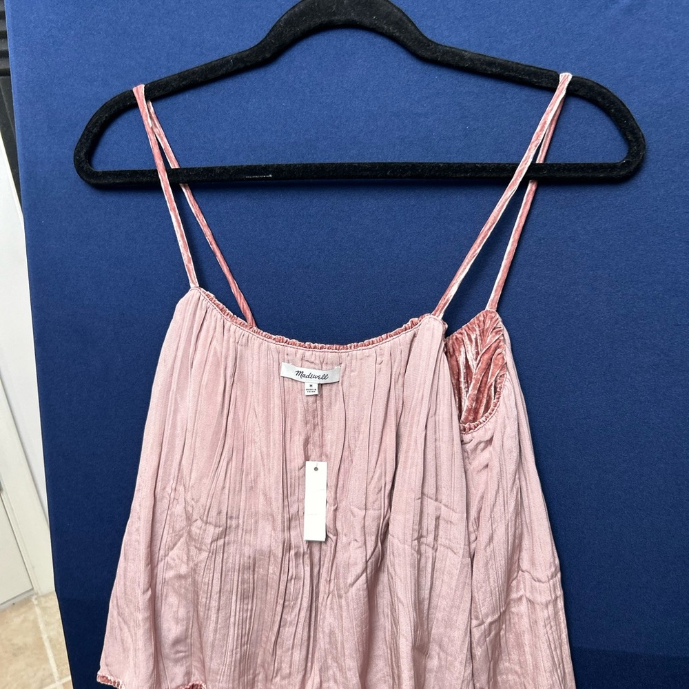 Madewell Velvet Blush Camisole - Picture 8 of 8